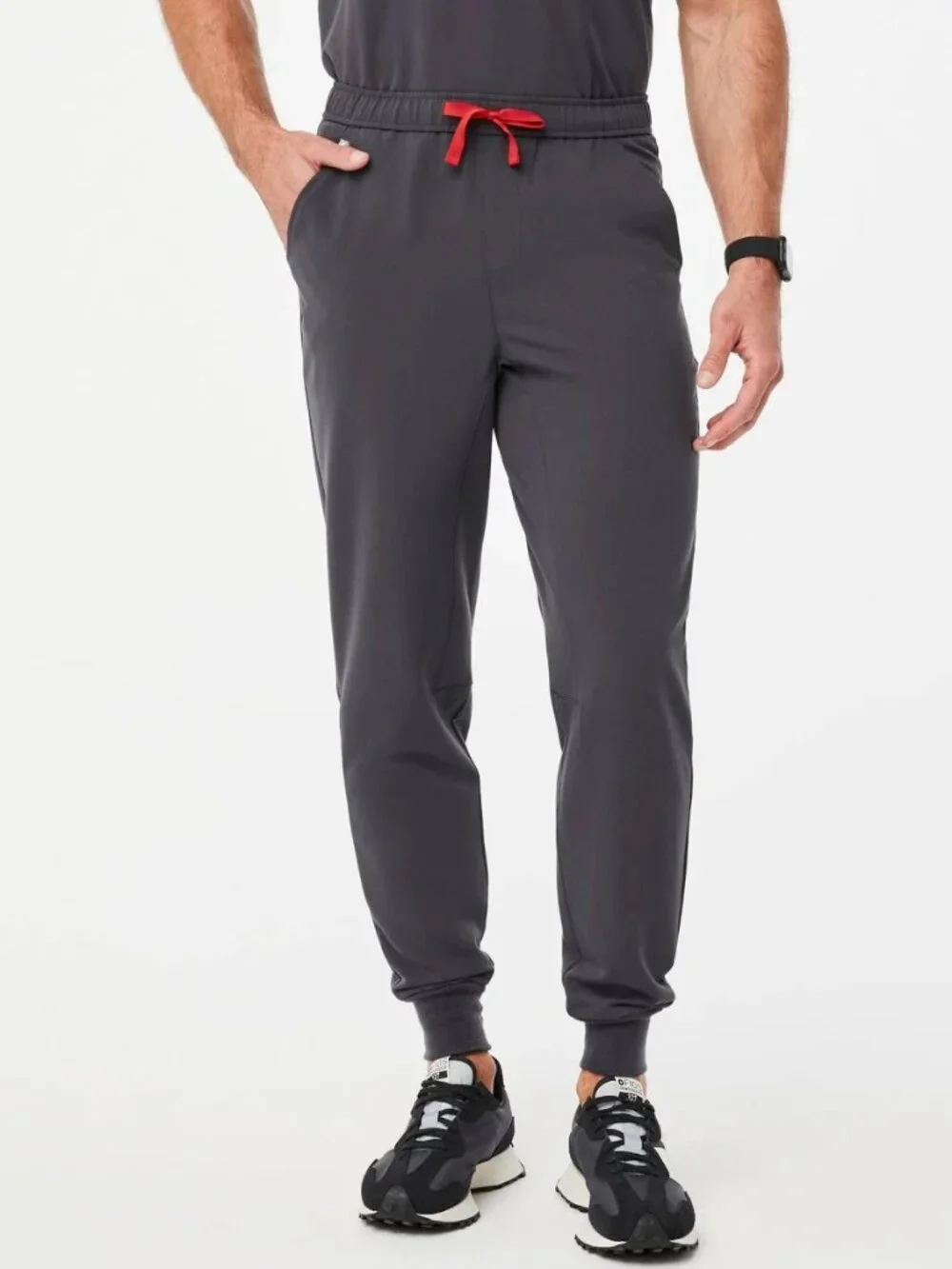 Figs Tansen Joggers Pant Scrubs Scrub Pants Lightweight Gray Mens Size Large